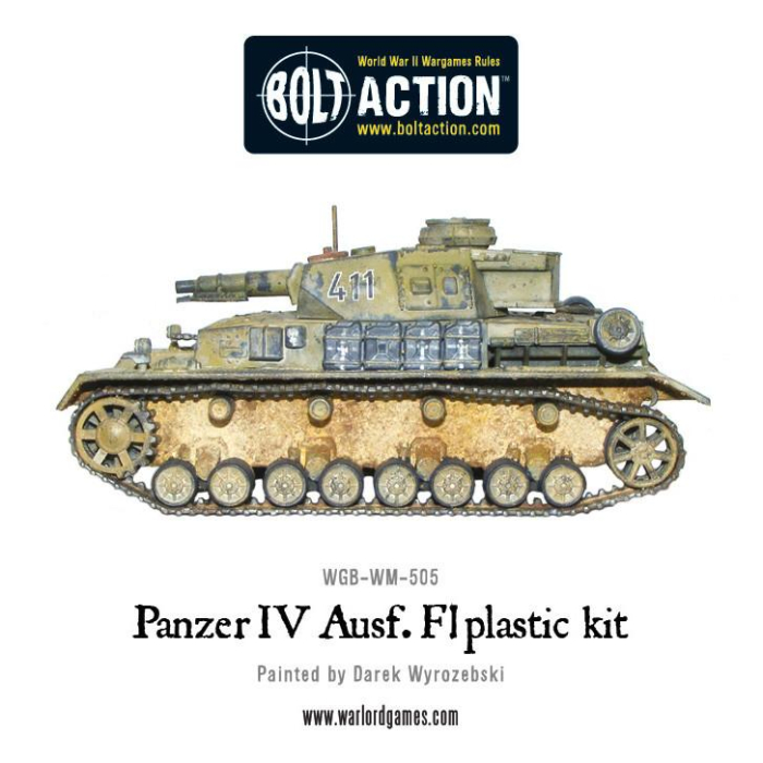 Bolt Actions: Panzer IV Ausf. F1/G/H
